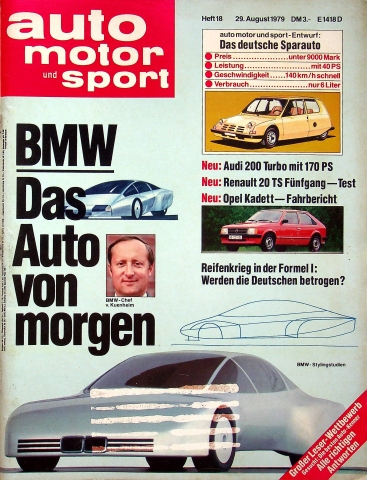Deckblatt Auto Motor und Sport (18/1979)